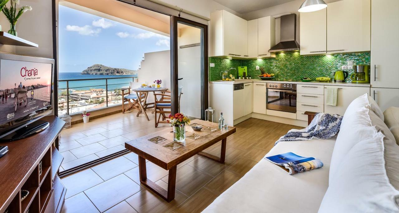 Ferienwohnung Platanias Sky View Exterior foto